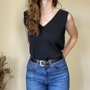 Vintage Knit Silk Tank